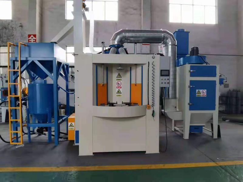 加壓式轉(zhuǎn)盤噴砂機